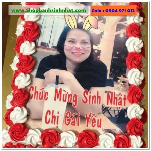 Bánh Sinh Nhật In Hình Ảnh - H724